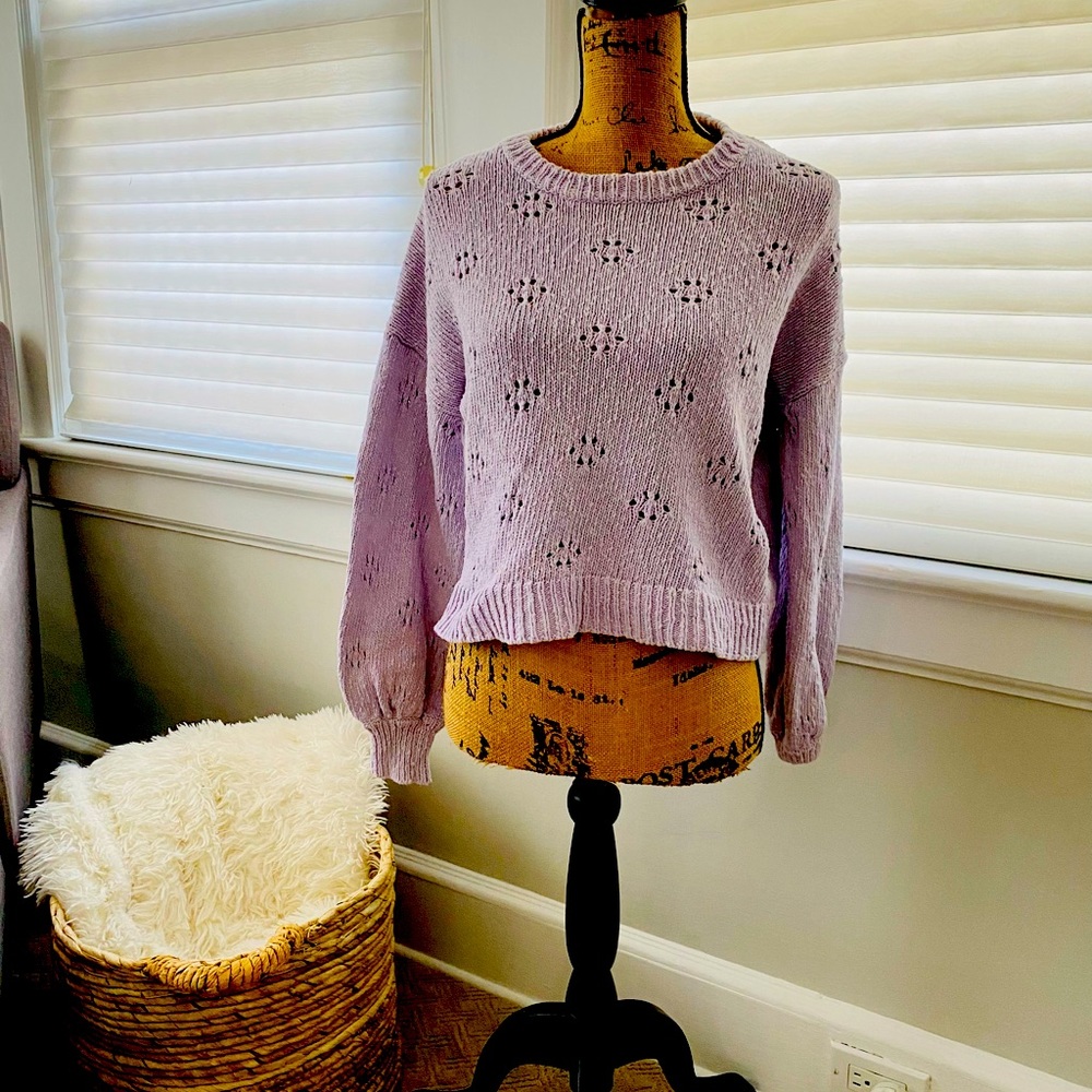 Madewell Lavender Sweater